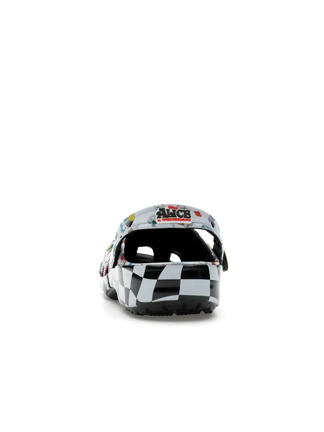 Мужские клоги с принтом Classic Clog Disney Alice in Wonderland Crocs — изображение 4 из 4, мульти