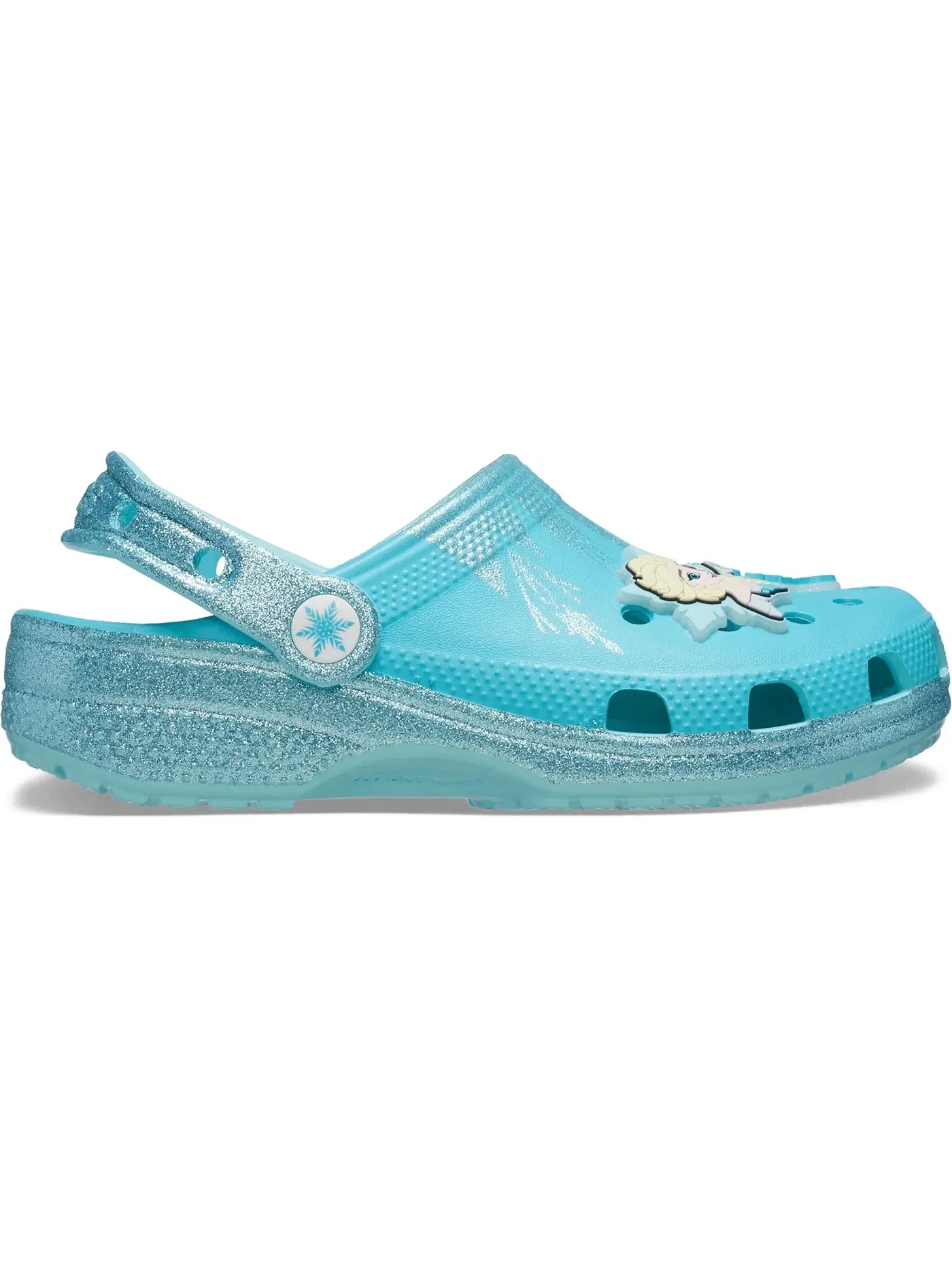 Детские сабо-клоги Crocs Classic Clog Disney Frozen Elsa — изображение 1 из 2, мульти