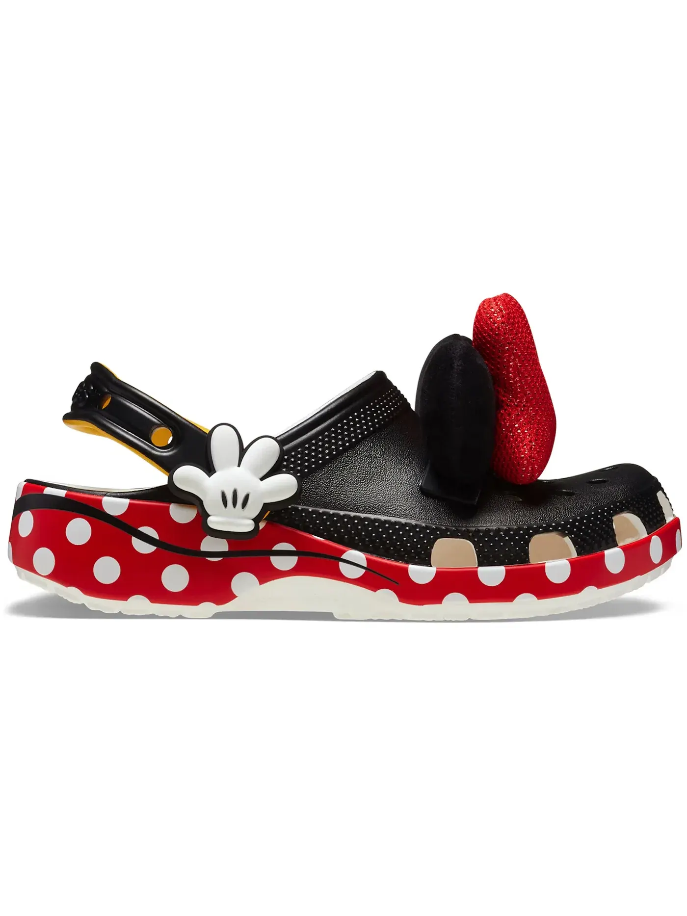 Детские клоги Crocs Classic Clog Disney Minnie Mouse Ears Crocs — изображение 1 из 2, мульти