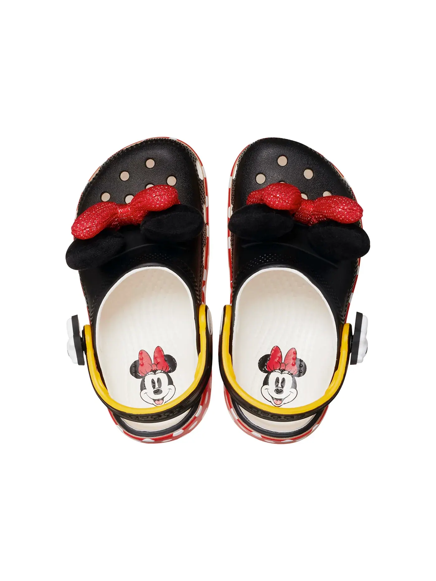 Детские клоги Crocs Classic Clog Disney Minnie Mouse Ears Crocs — изображение 2 из 2, мульти