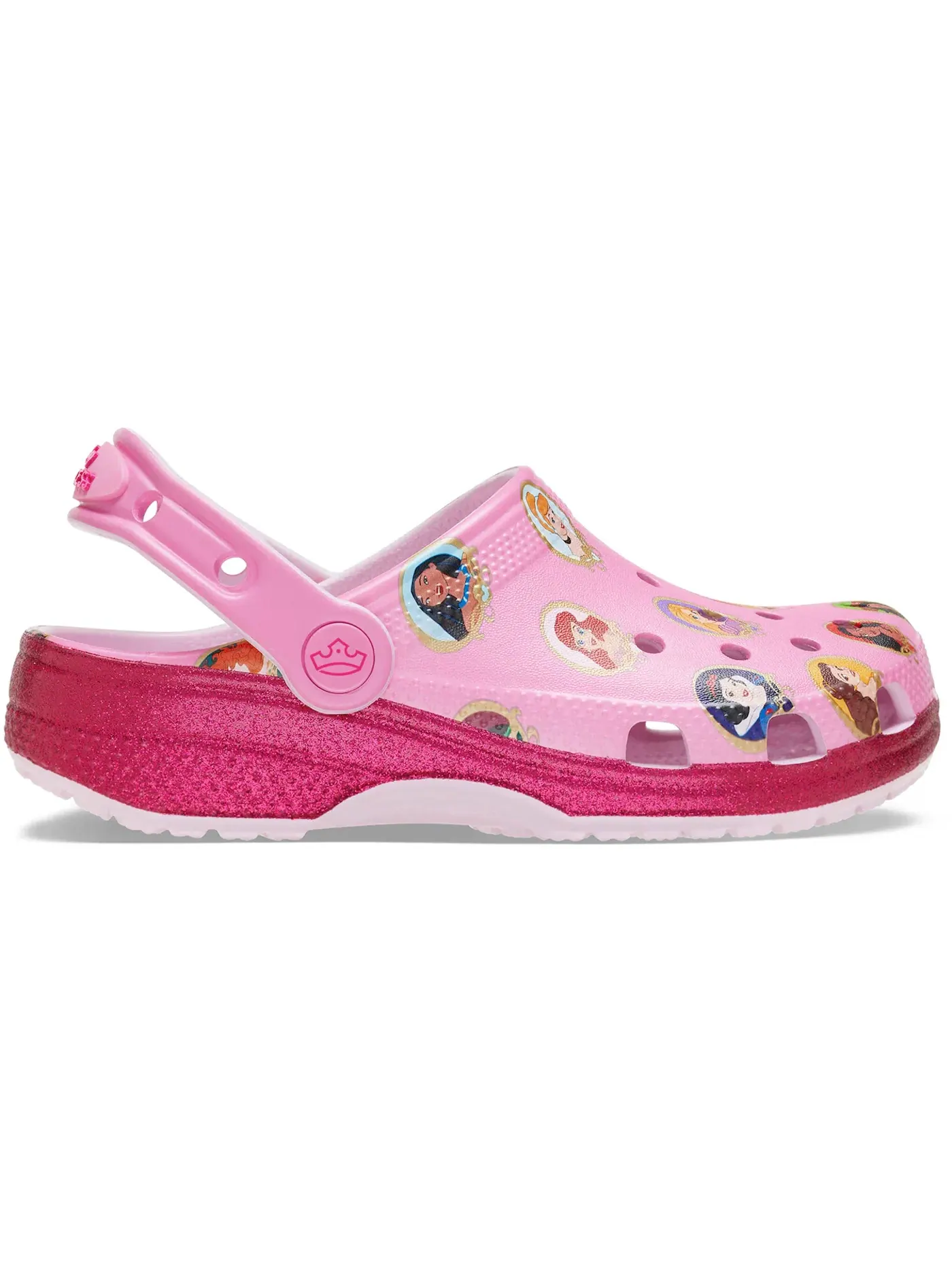 Детские сланцы Disney Princesses Crocs — изображение 1 из 2, мульти