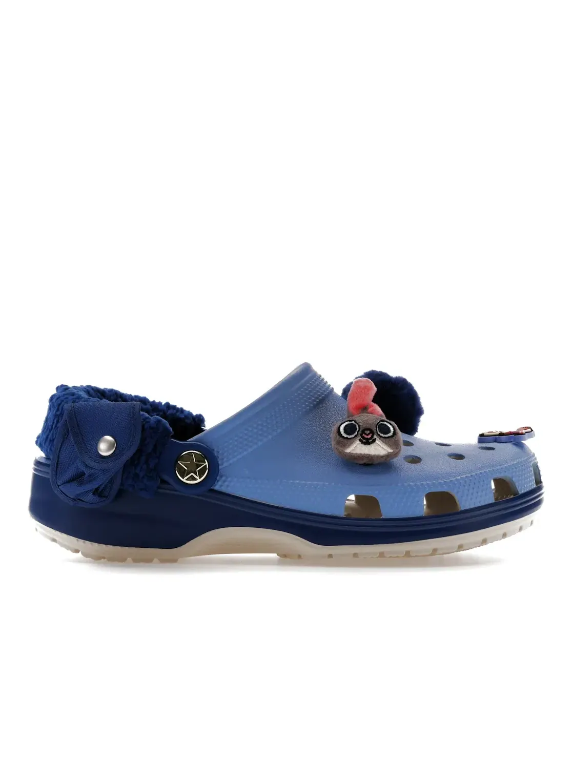 Мужские сабо с принтом Classic Clog Disney Zootopia 2 Officer Hopps Crocs — изображение 1 из 4, синий/синий