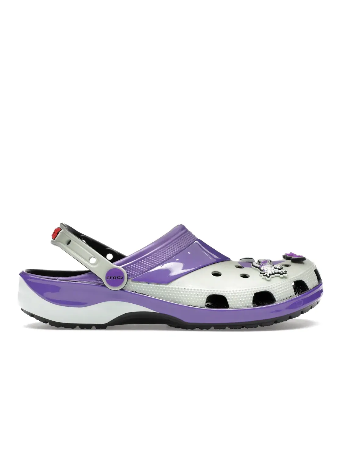 Мужские сабо с принтом Dragon Ball Z Frieza Crocs — изображение 1 из 4, белый/фиолетовый/мульти