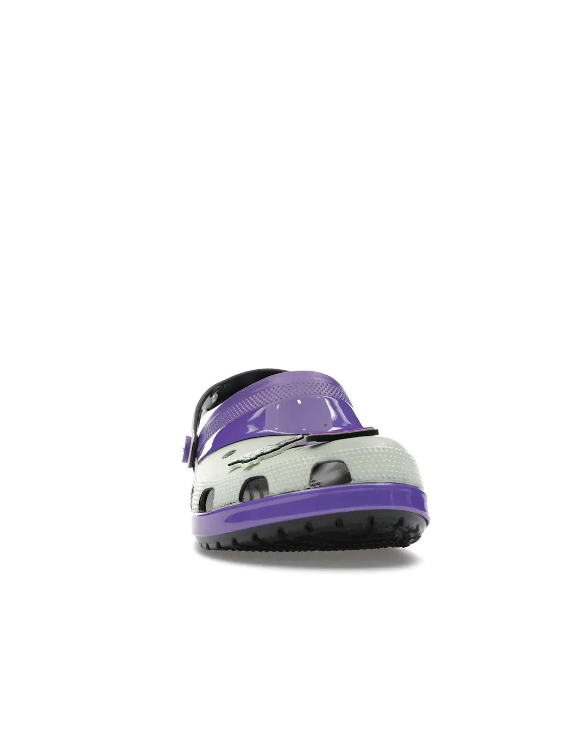Мужские сабо с принтом Dragon Ball Z Frieza Crocs — изображение 2 из 4, белый/фиолетовый/мульти