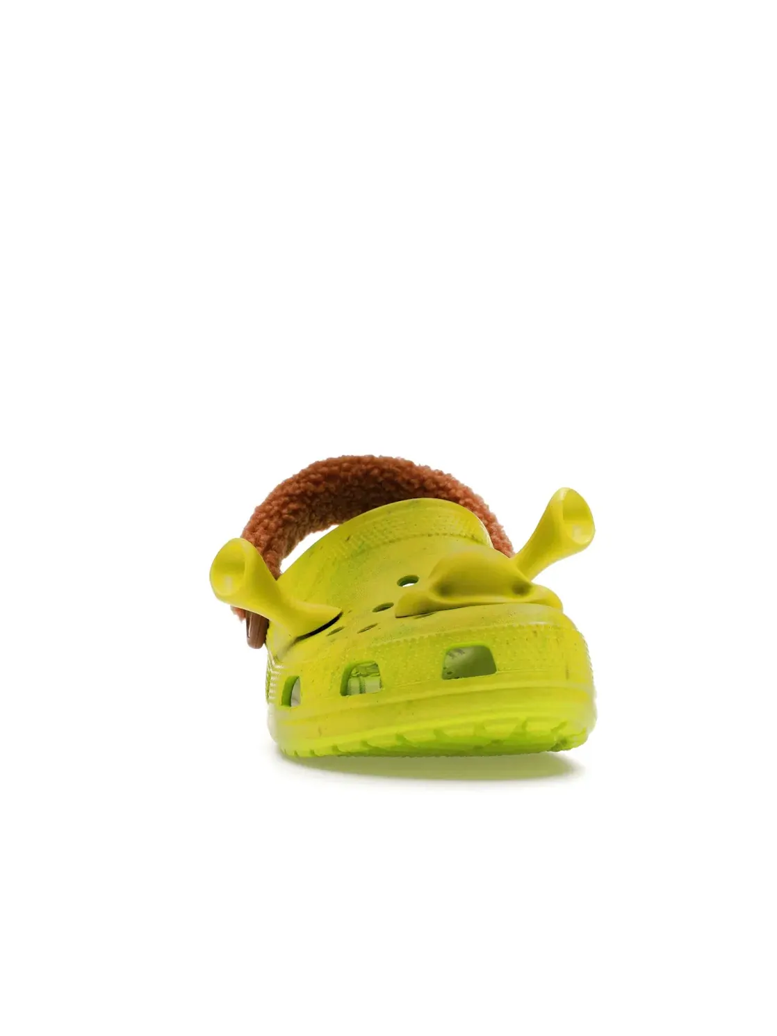 Мужские сабо с принтом Shrek Crocs Classic Clog — изображение 2 из 4, зеленый
