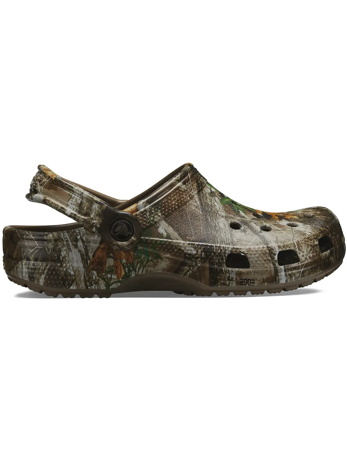 Мужские сабо Edge Camo Crocs — изображение 1 из 1, ореховый