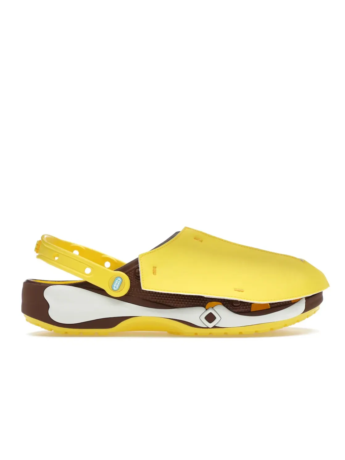Мужские клоги Peely Крокс Classic Clog Crocs — изображение 1 из 4, коричневый/бежевый