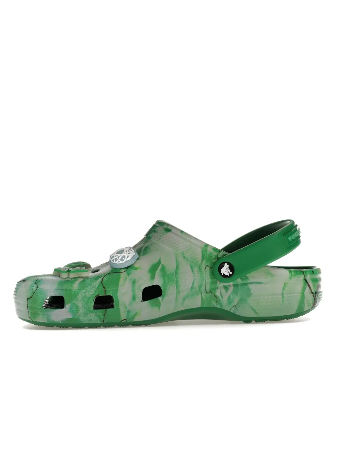 Мужские сабо-клоги Classic Clog Crocs — изображение 3 из 4, зеленый