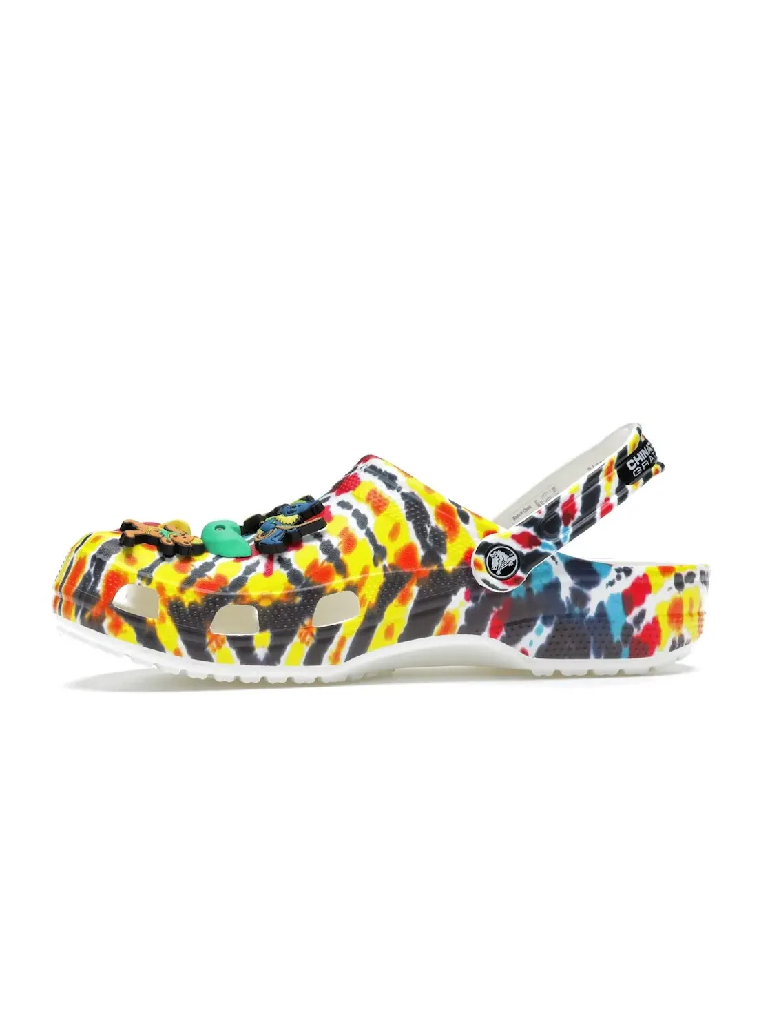 Мужские сабо с принтом Grateful Dead x Chinatown Market Crocs — изображение 3 из 4, мульти