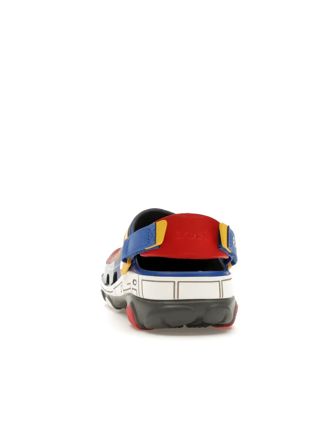 Мужские клоги с принтом Crocs All-Terrain Clog Gundam RX-78-2 — изображение 4 из 4, серый