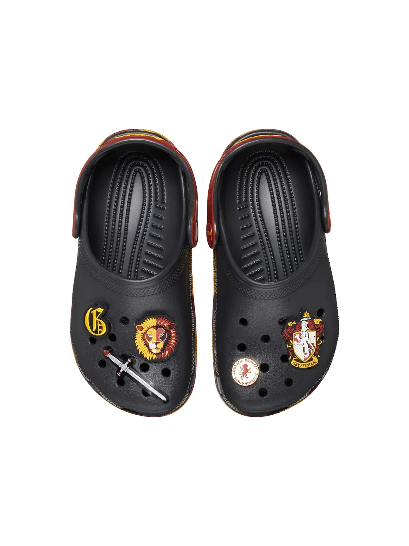 Детские клоги с принтом Harry Potter Gryffindor Crocs Classic Clog — изображение 2 из 2, мульти
