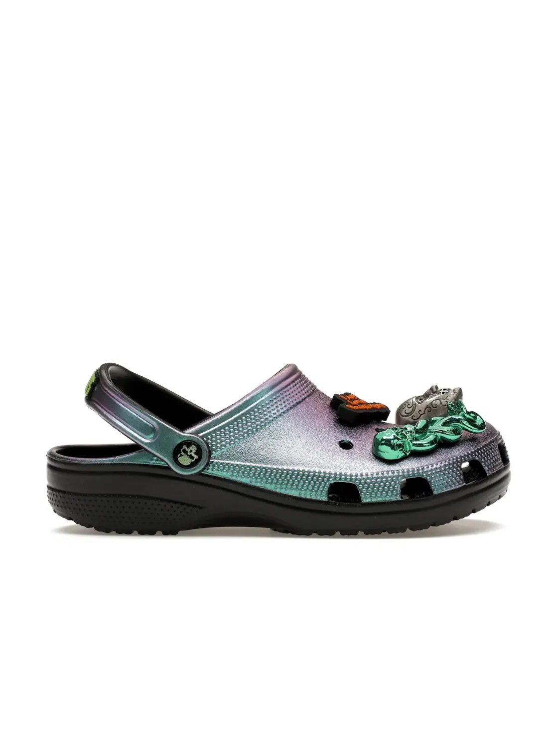 Мужские сабо-клоги с принтом Harry Potter The Dark Arts Crocs — изображение 1 из 4, черный