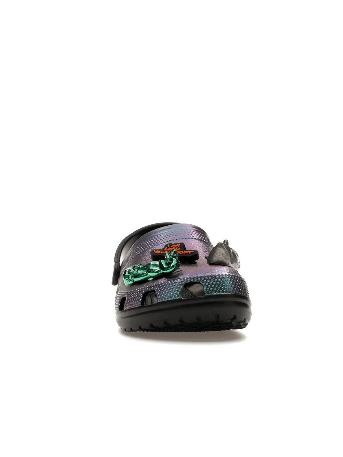 Мужские сабо-клоги с принтом Harry Potter The Dark Arts Crocs — изображение 2 из 4, черный