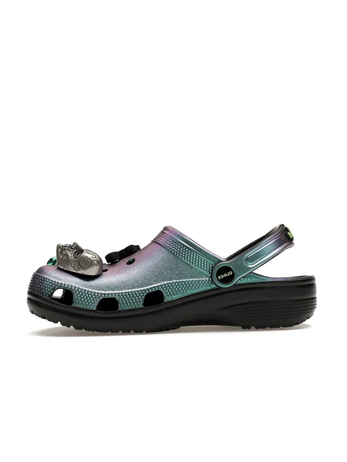 Мужские сабо-клоги с принтом Harry Potter The Dark Arts Crocs — изображение 3 из 4, черный