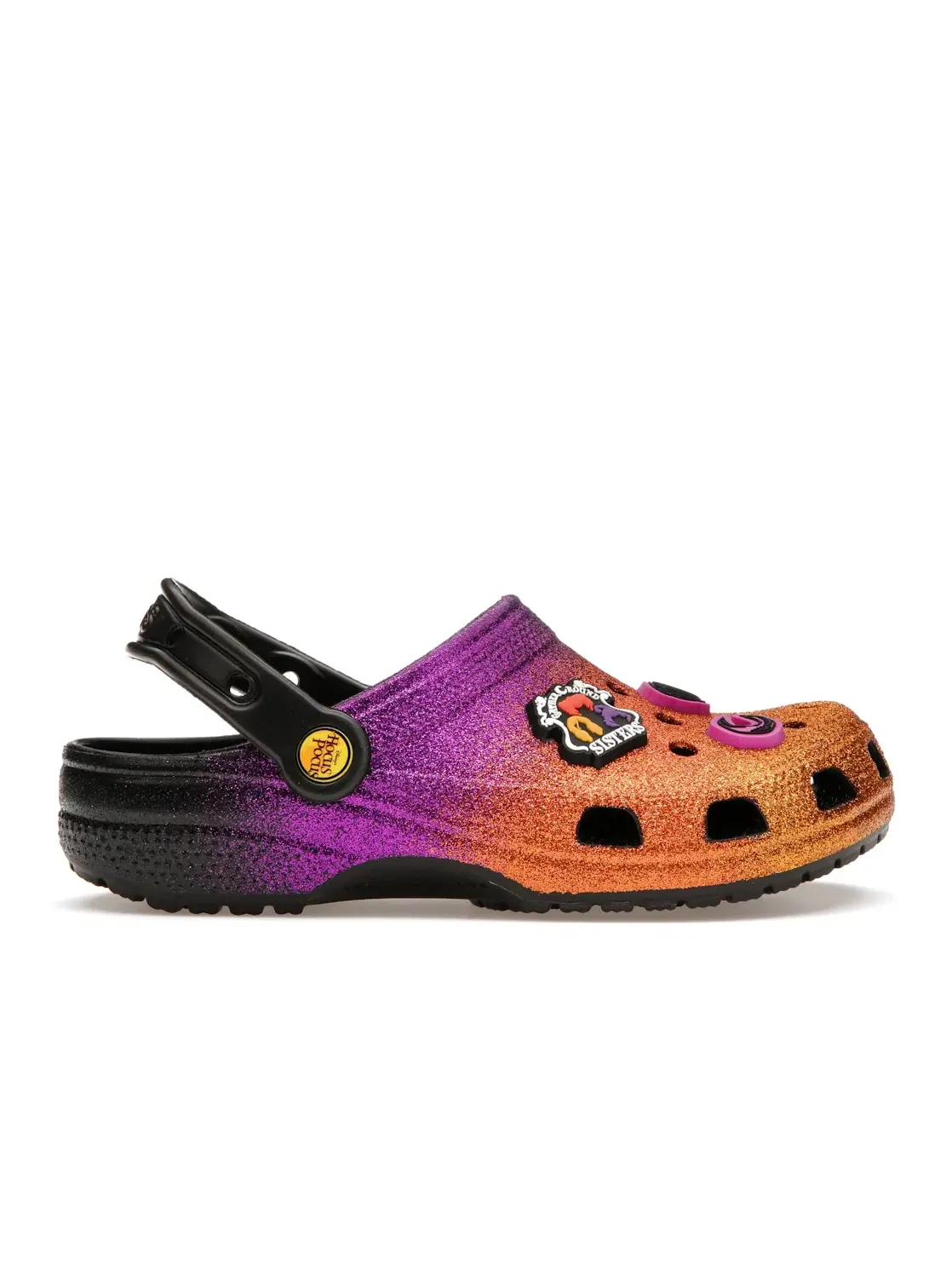 Детские сабо с принтом Hocus Pocus Crocs — изображение 1 из 4, мульти/черный