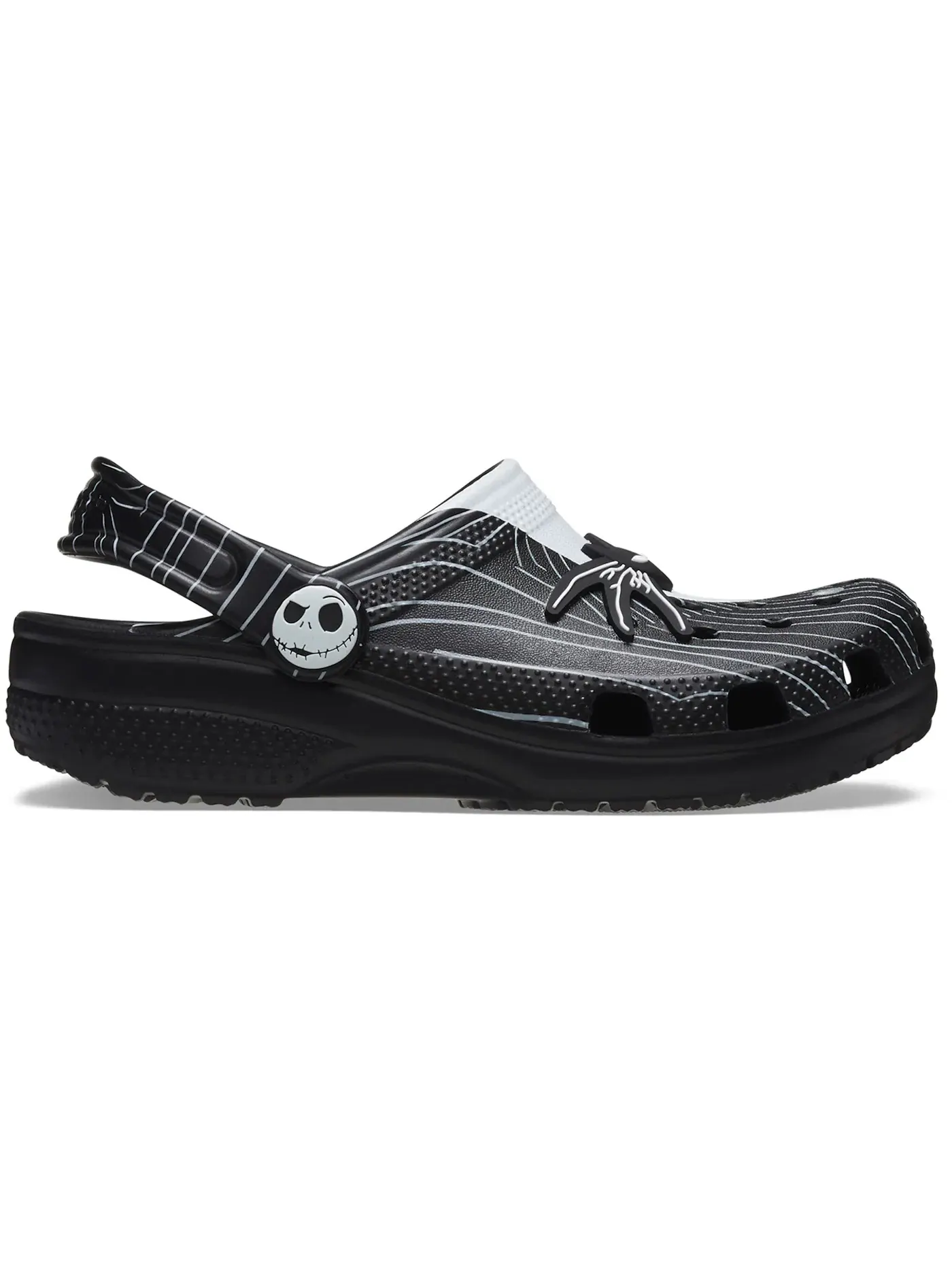 Детские клоги Classic Clog Jack Skellington Nightmare Before Christmas Crocs — изображение 1 из 2, черный мульти