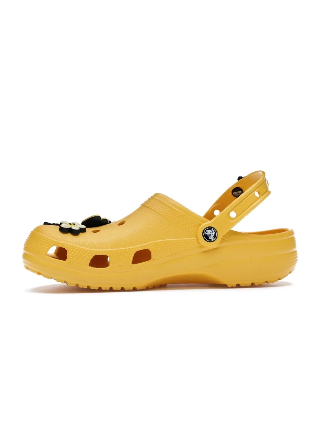 Мужские шлепанцы-клоги с принтом Classic Clog Bieber Crocs — изображение 3 из 4, оранжевый