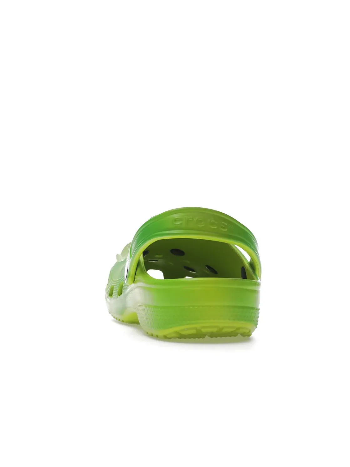 Унисекс-сабо классические с принтом Crocs Classic Clog Lazy Oaf Gooey Bear Crocs — изображение 4 из 4, зеленый