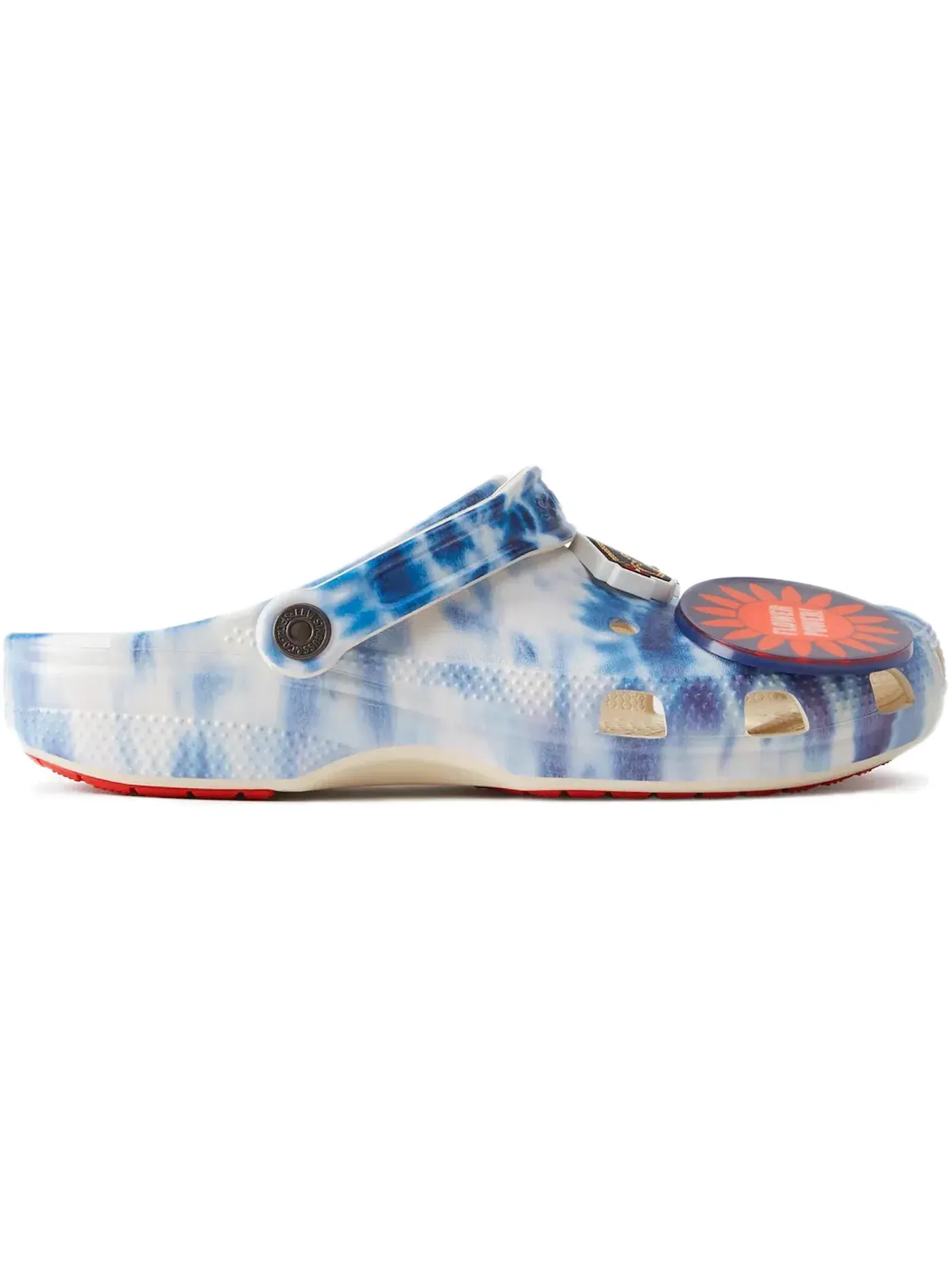 Мужские сабо-клоги с принтом Levis Tie-Dye Crocs — изображение 1 из 2, штукатурка