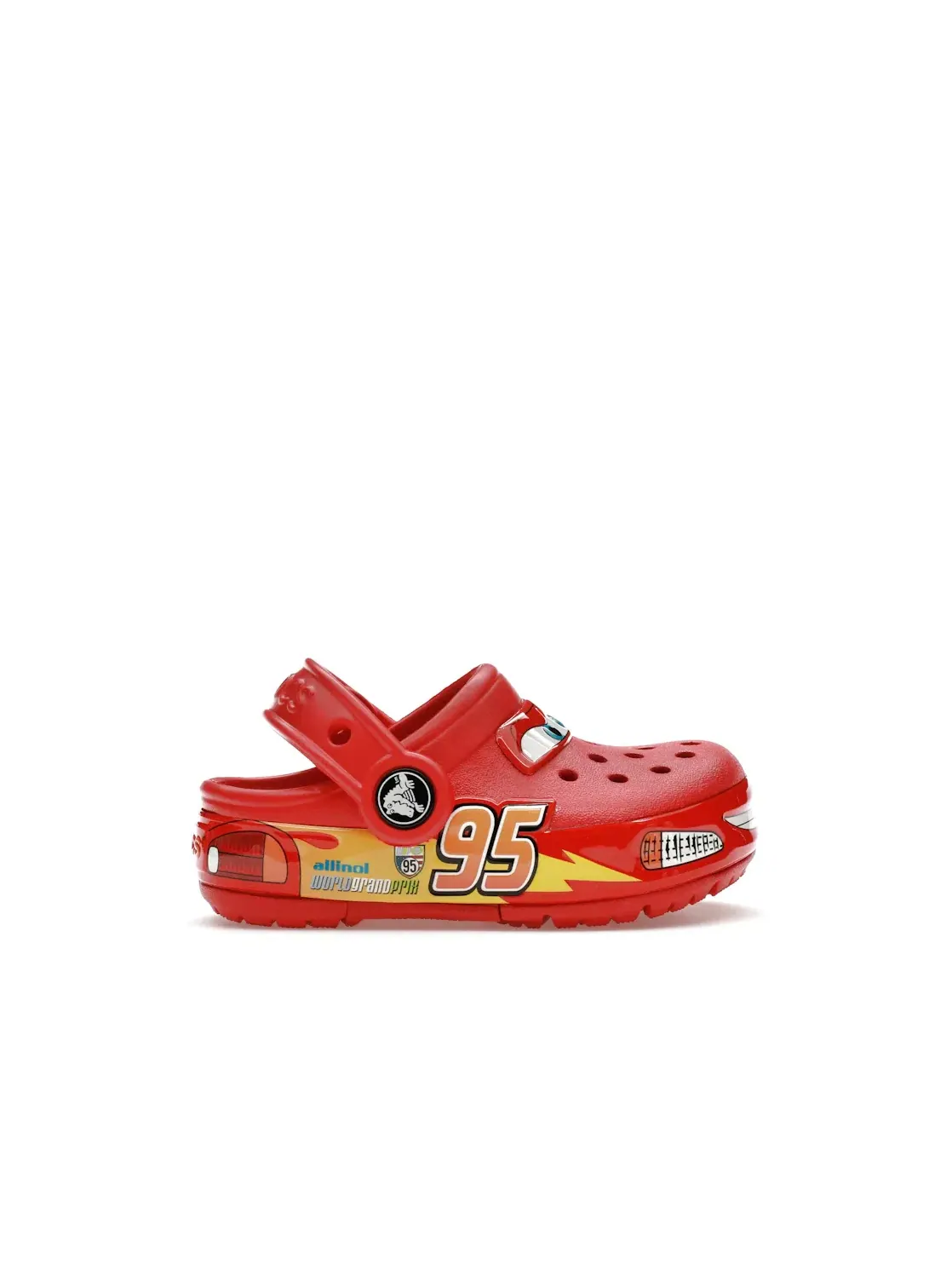 Детские сабо-клоги Lightning McQueen Crocs — изображение 1 из 4, красный