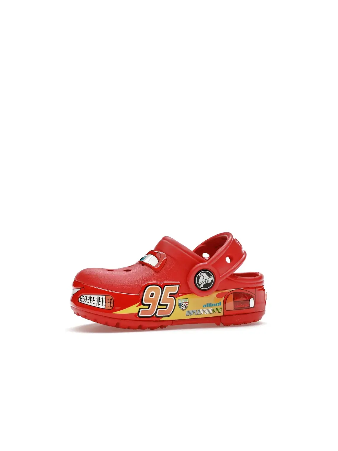 Детские сабо-клоги Lightning McQueen Crocs — изображение 3 из 4, красный