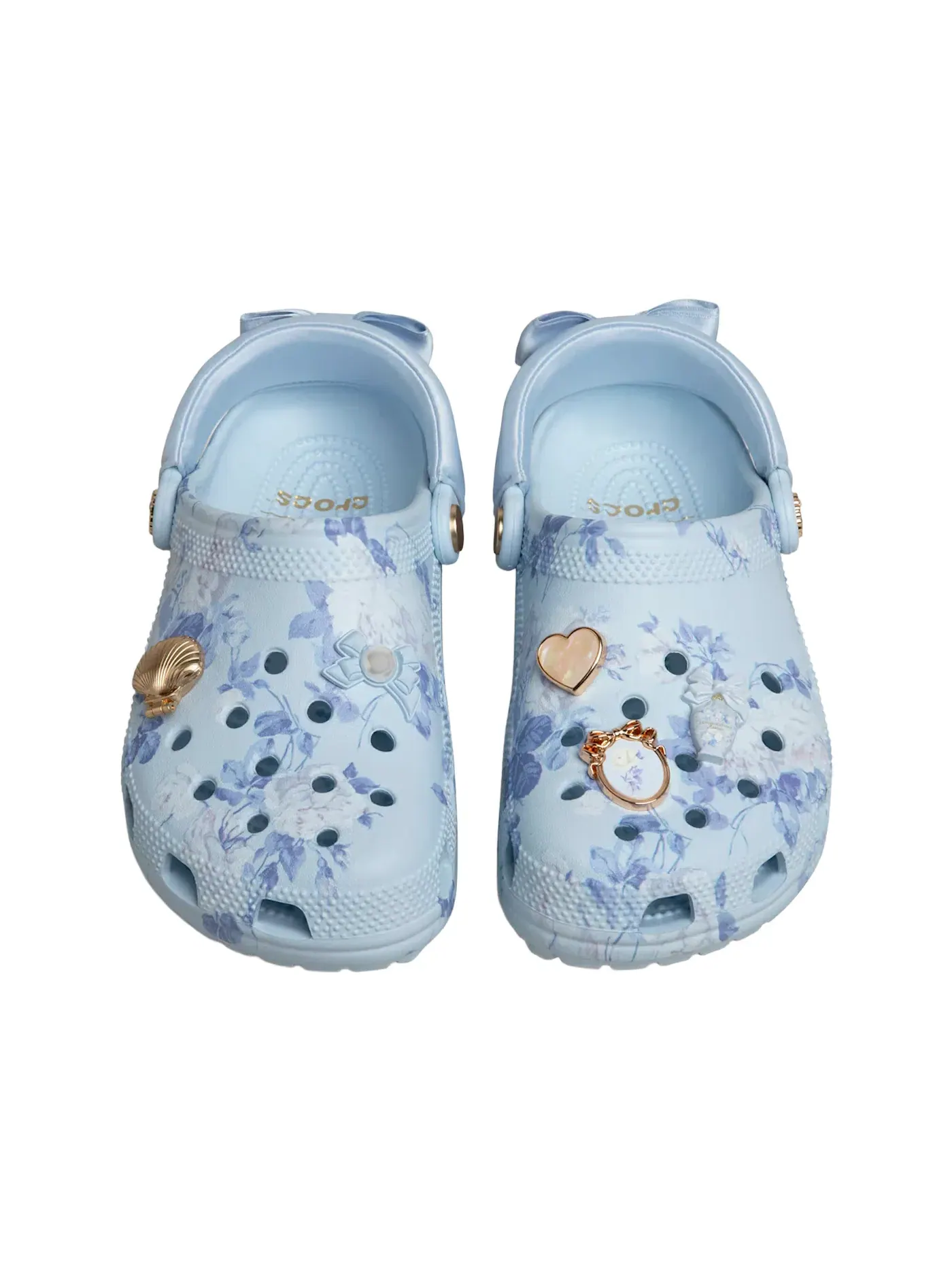 Мужские сабо-клоги Classic Clog LoveShackFancy Crocs — изображение 2 из 2, синий