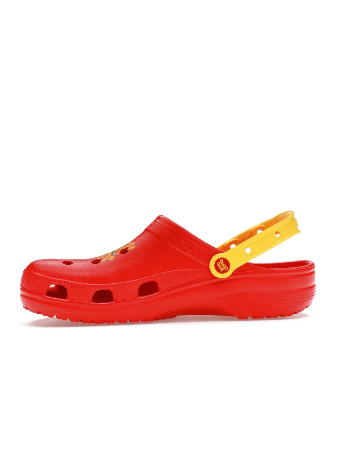 Мужские сабо с принтом Crocs Classic Clog Crocs — изображение 3 из 4, красный
