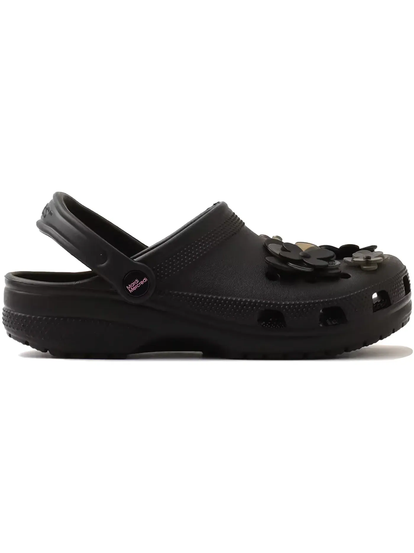 Мужские клоги Classic Clog Mardi Mercredi Crocs — изображение 1 из 2, черный/черный