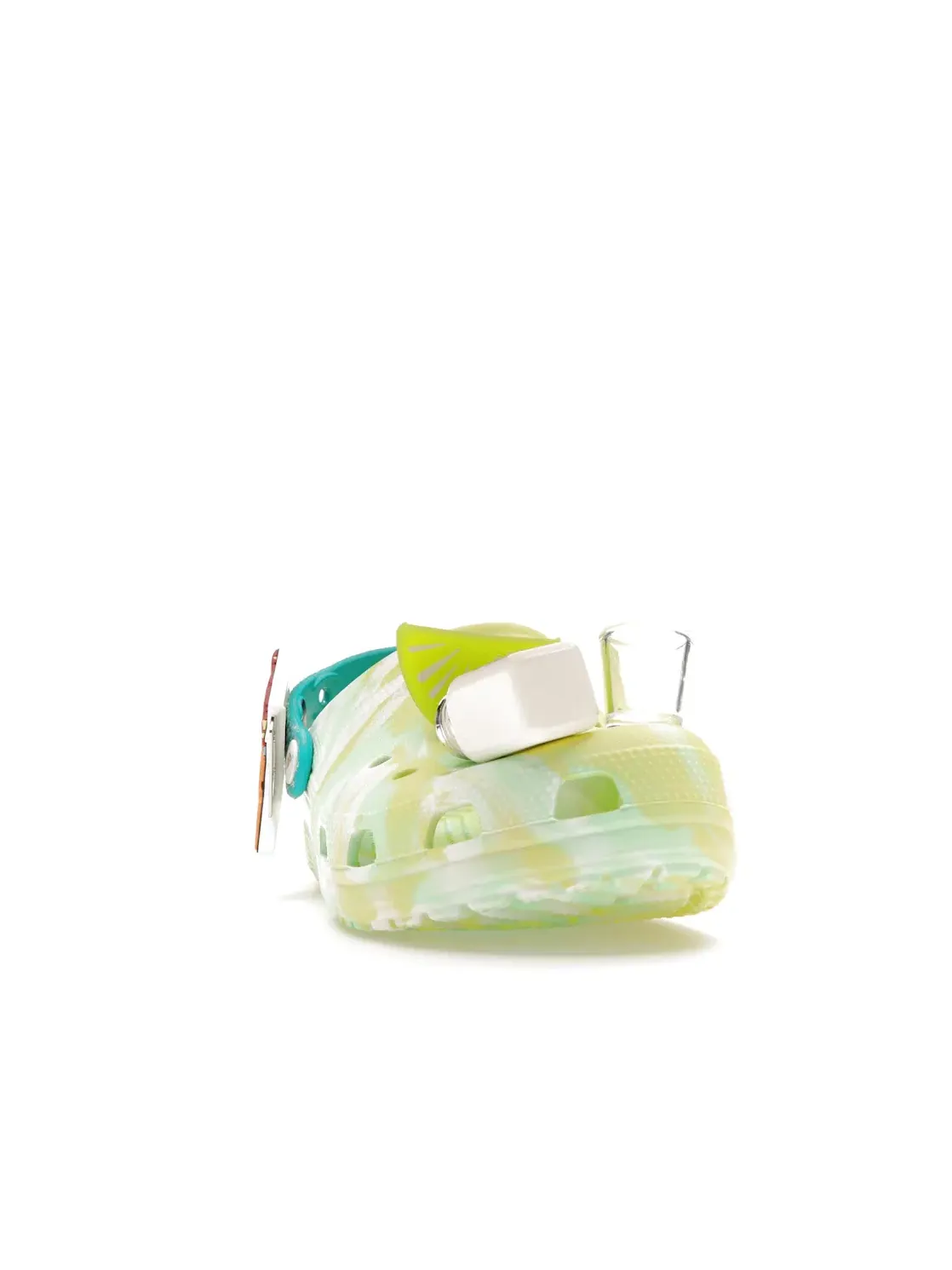 Мужские сабо Margaritaville Crocs — изображение 2 из 4, белый/зеленый