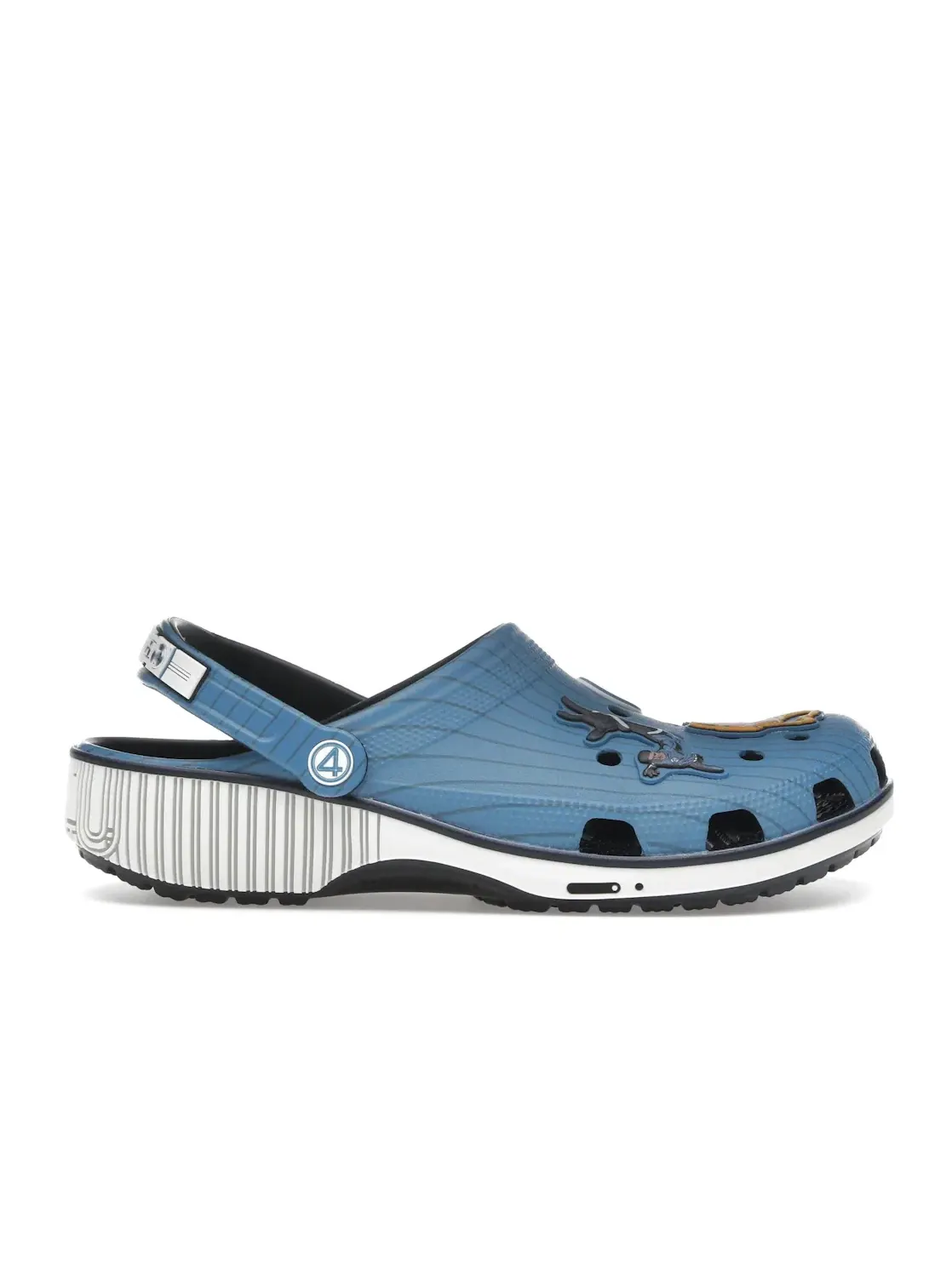 Мужские клоги Crocs Classic Clog Crocs — изображение 1 из 4, синий белый