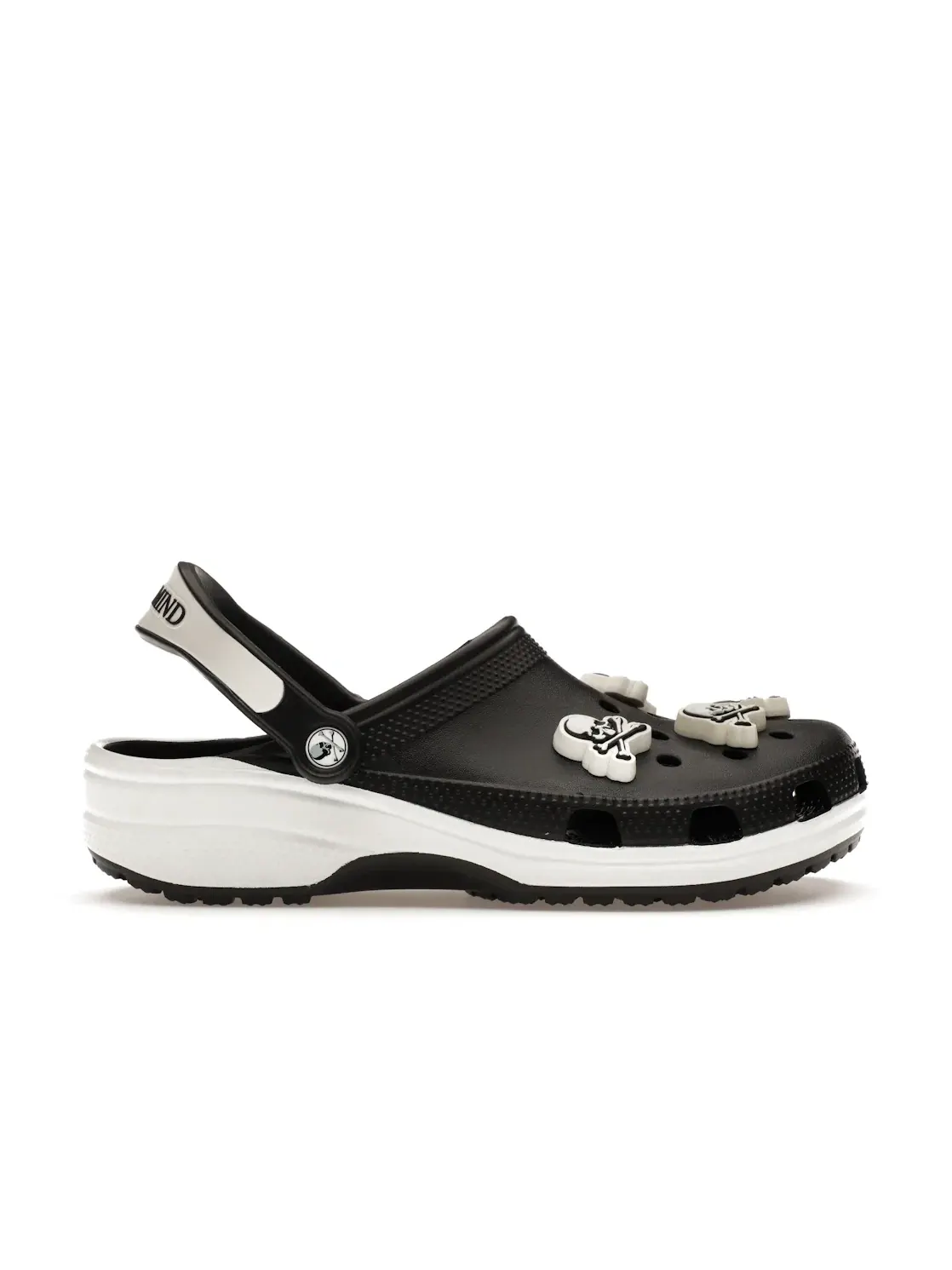 Унисекс сабо Classic Mastermind Crocs — изображение 1 из 4, черный/черный/белый
