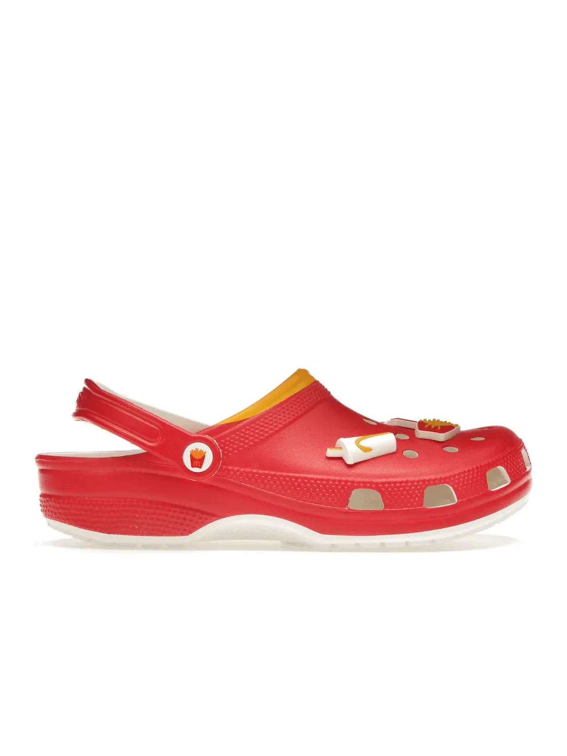 Мужские сабо-клоги с принтом Classic Clog McDonald's Crocs — изображение 1 из 4, красный/желтый-белый