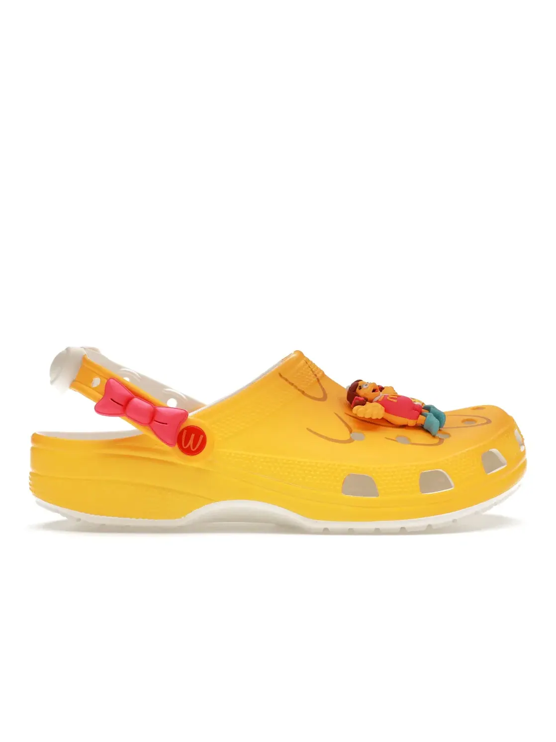 Мужские сабо Classic Clog Crocs — изображение 1 из 4, желтый/красный-белый