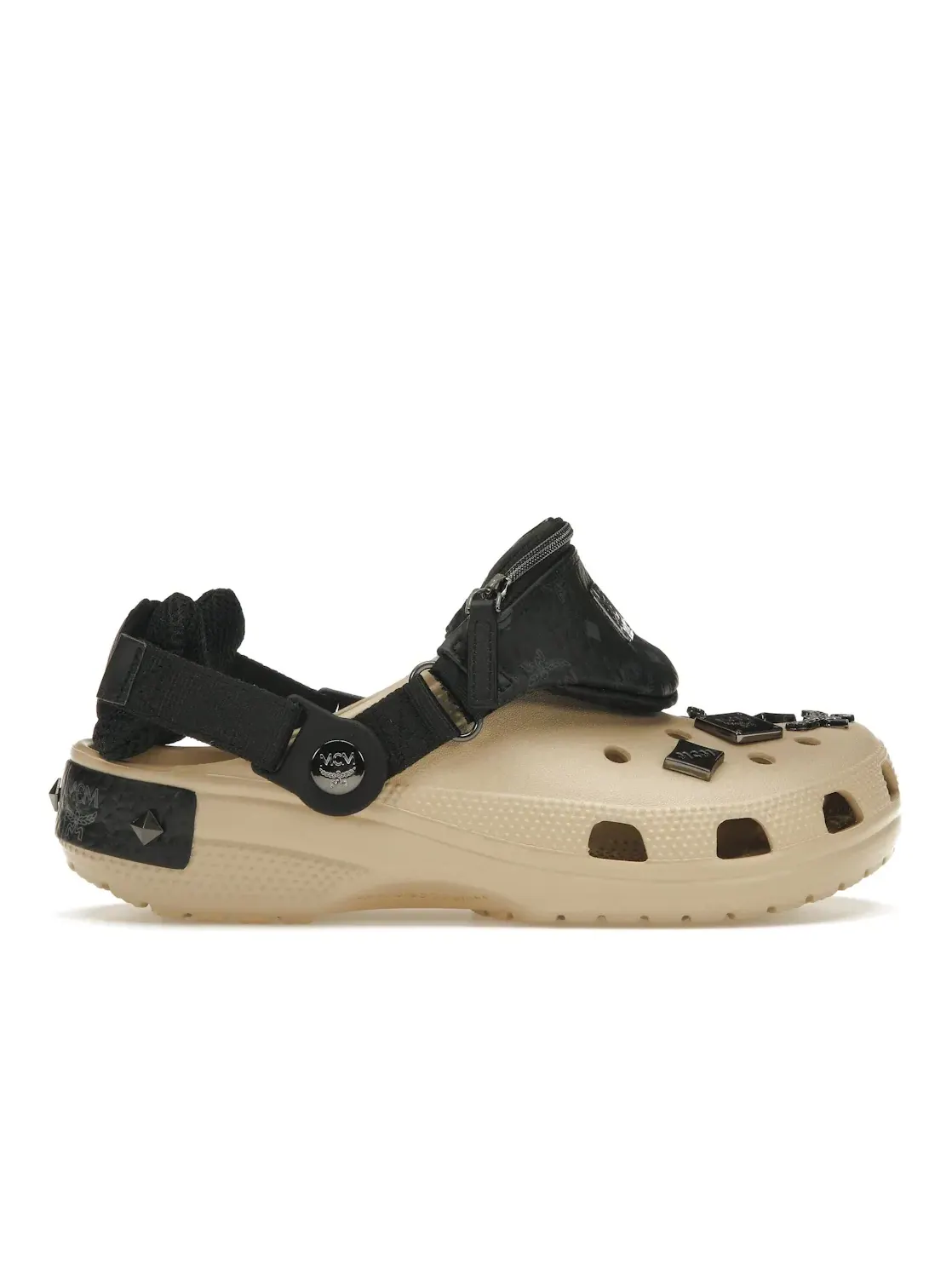 Мужские клоги Classic Clog Crocs — изображение 1 из 4, коричневый черный