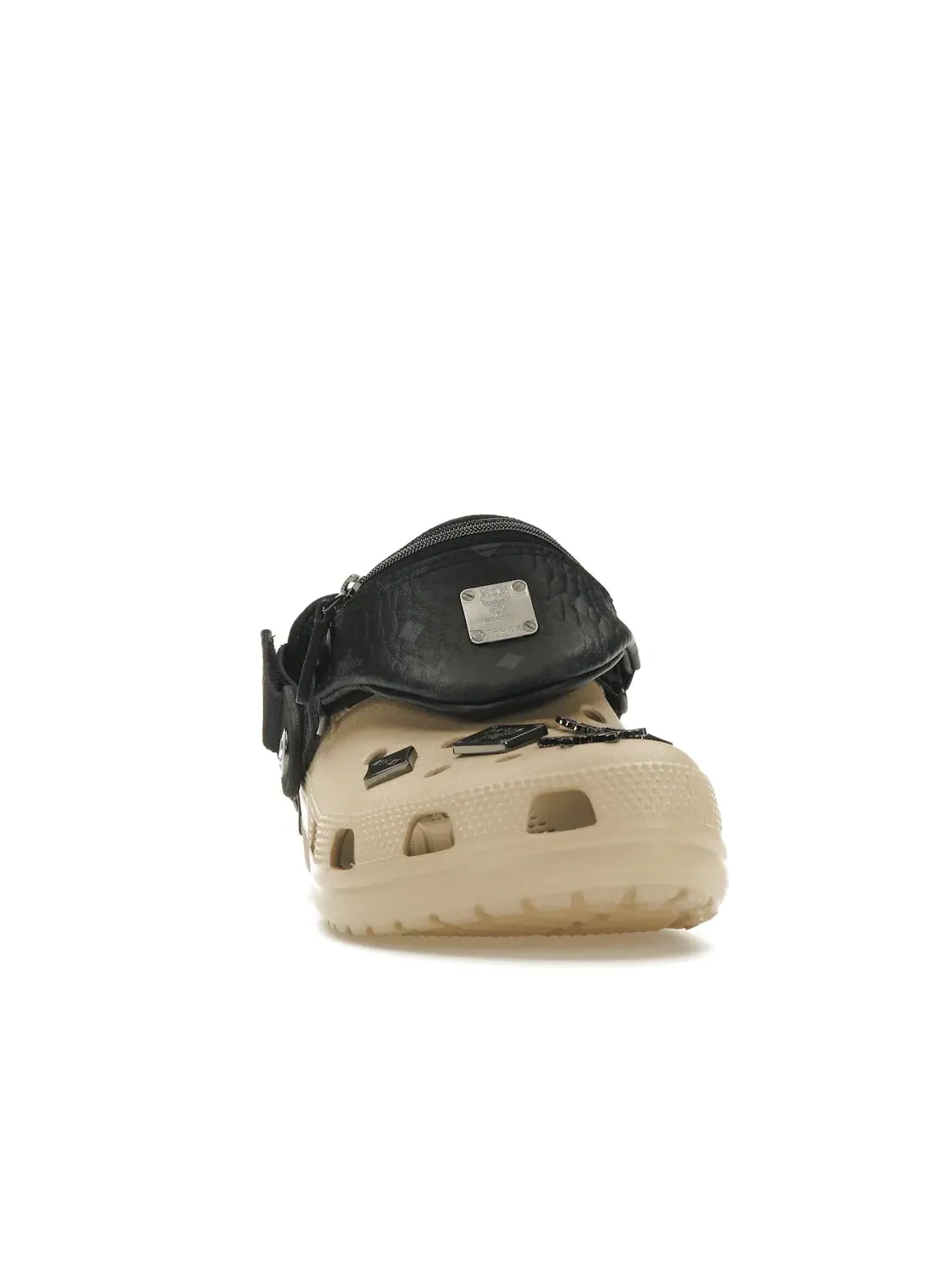 Мужские клоги Classic Clog Crocs — изображение 2 из 4, коричневый черный