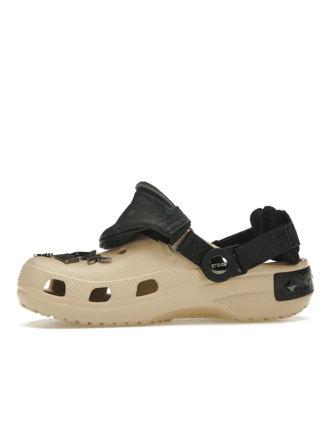 Мужские клоги Classic Clog Crocs — изображение 3 из 4, коричневый черный