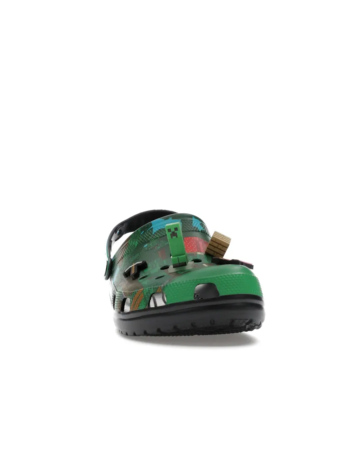 Мужские сабо-клоги Minecraft Dark Forest Crocs — изображение 2 из 4, зеленый