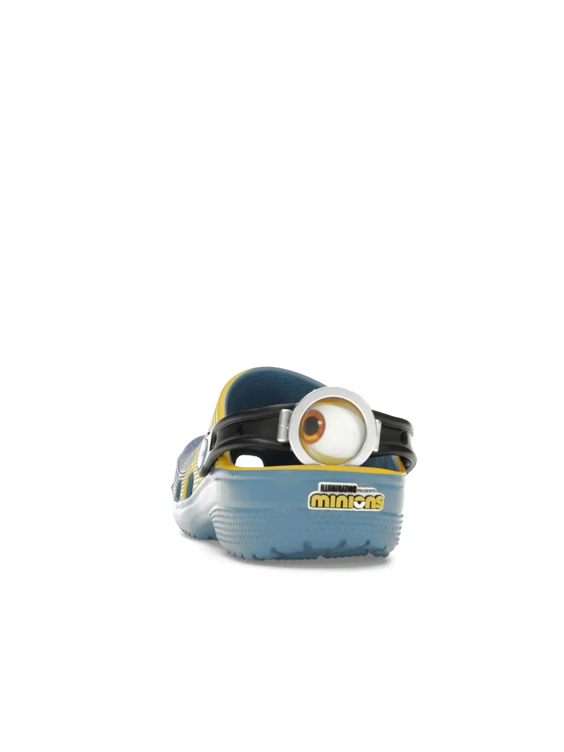 Мужские сабо с принтом Minions Crocs Classic Clog — изображение 4 из 4, черный