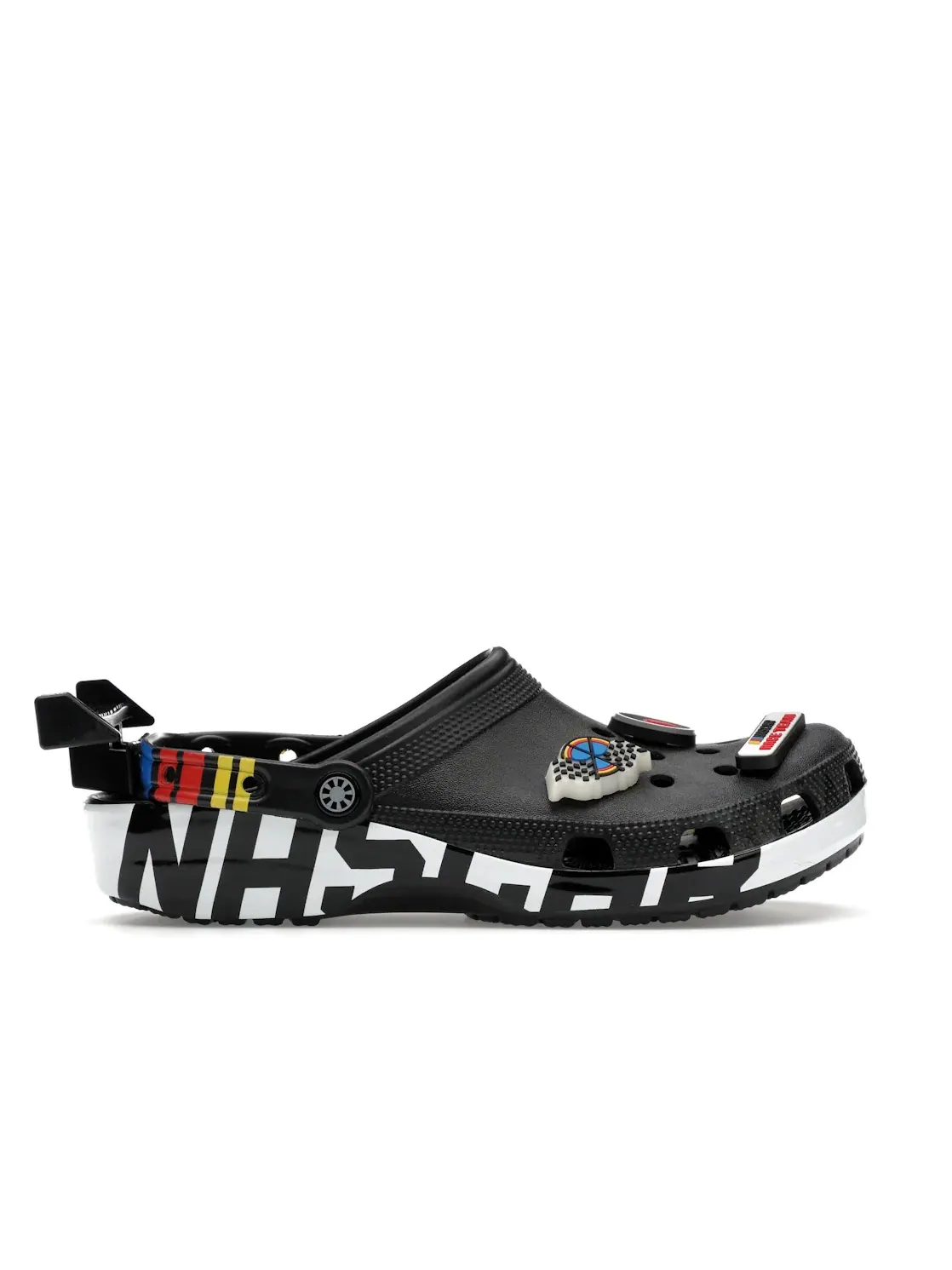 Мужские сабо-клоги NASCAR Crocs — изображение 1 из 4, черный