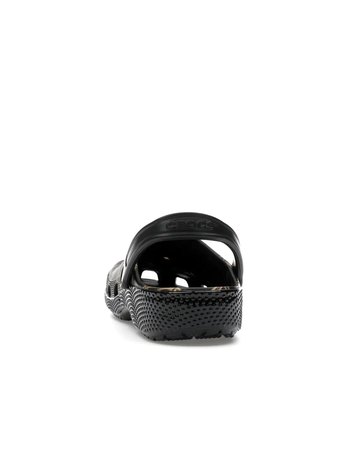 Мужские сабо с перфорацией Crocs Classic Clog Crocs — изображение 4 из 4, черный/золотистый