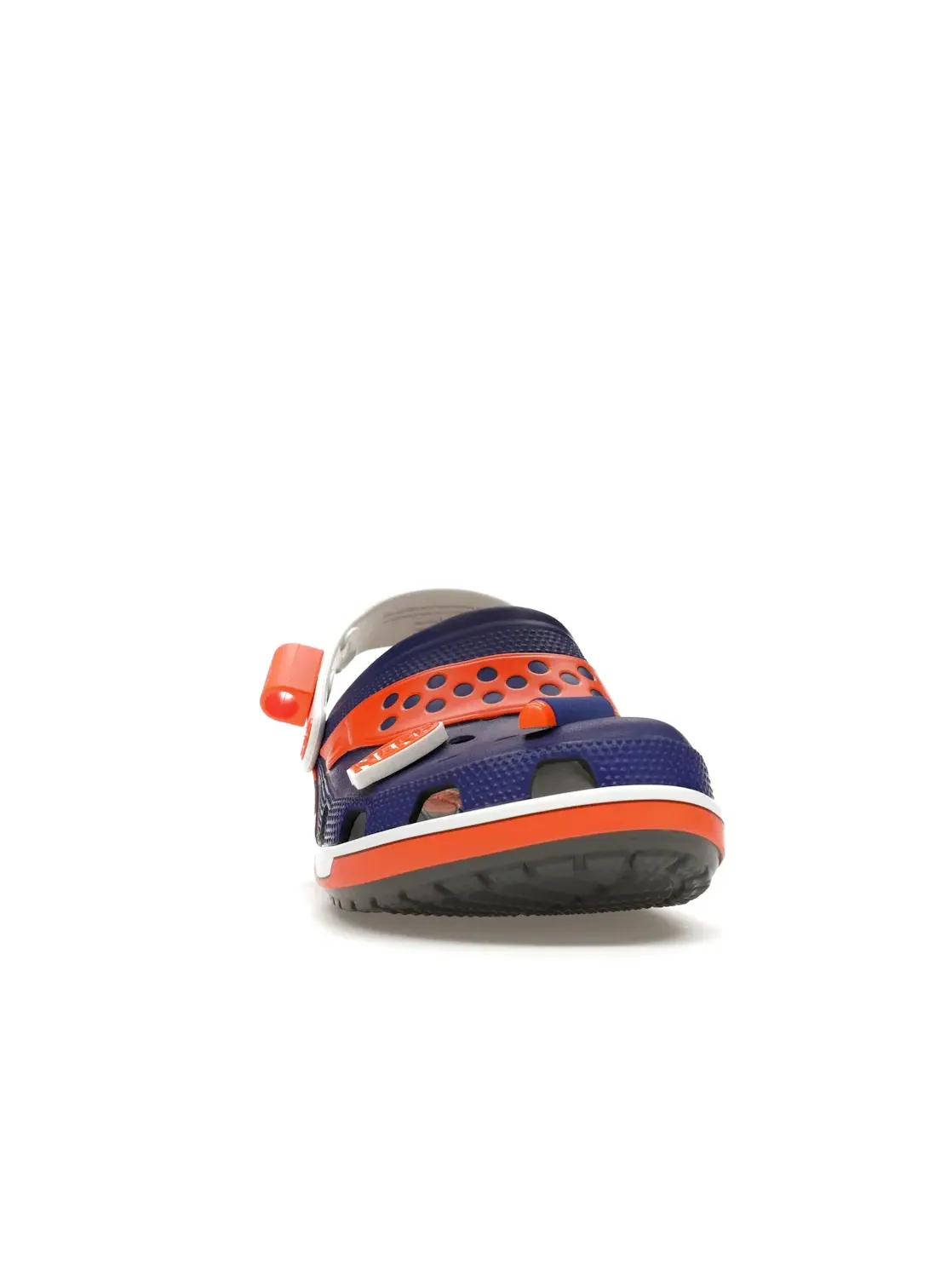 Мужские клоги Nerf Blaster Dart Crocs — изображение 2 из 4, серый/синий/оранжевый