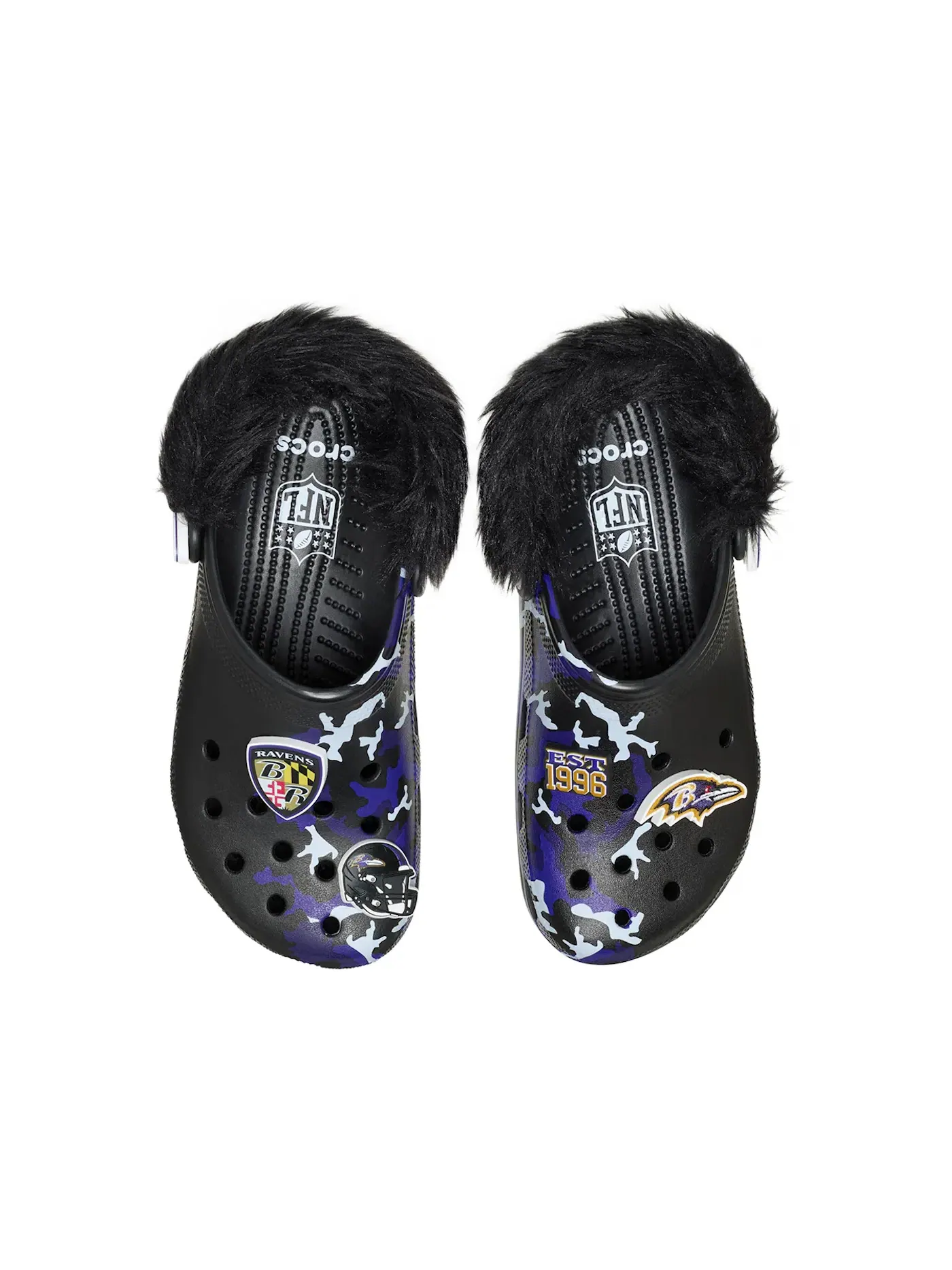 Мужские сабо с принтом Classic Clog Crocs — изображение 2 из 2, мульти