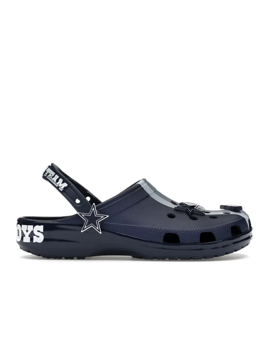 Мужские сабо-клоги NFL Dallas Cowboys Crocs — изображение 1 из 4, мульти