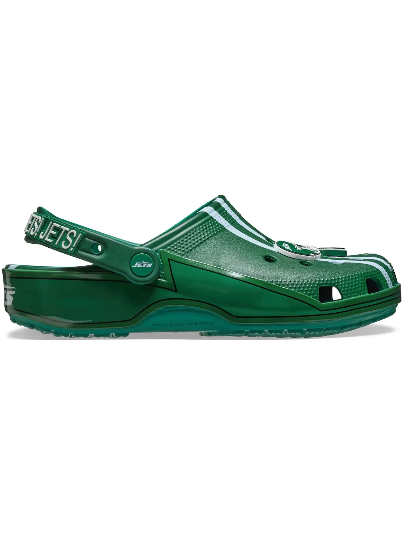 Мужские сабо-клоги Crocs Classic Clog NFL New York Jets — изображение 1 из 2, мульти