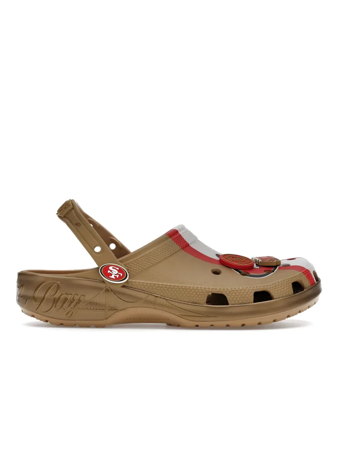 Мужские клоги Classic Clog San Francisco 49ers Crocs — изображение 1 из 4, мульти