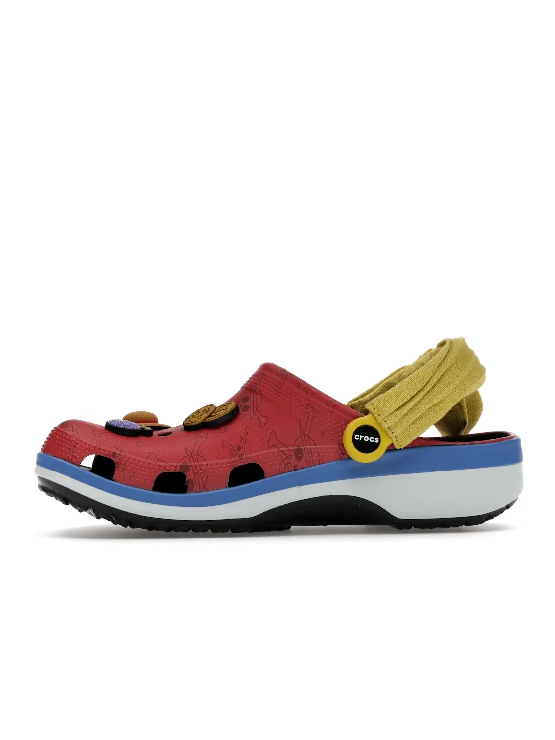 Мужские сабо Classic Clog One Piece Monkey D Luffy Crocs — изображение 3 из 4, мульти