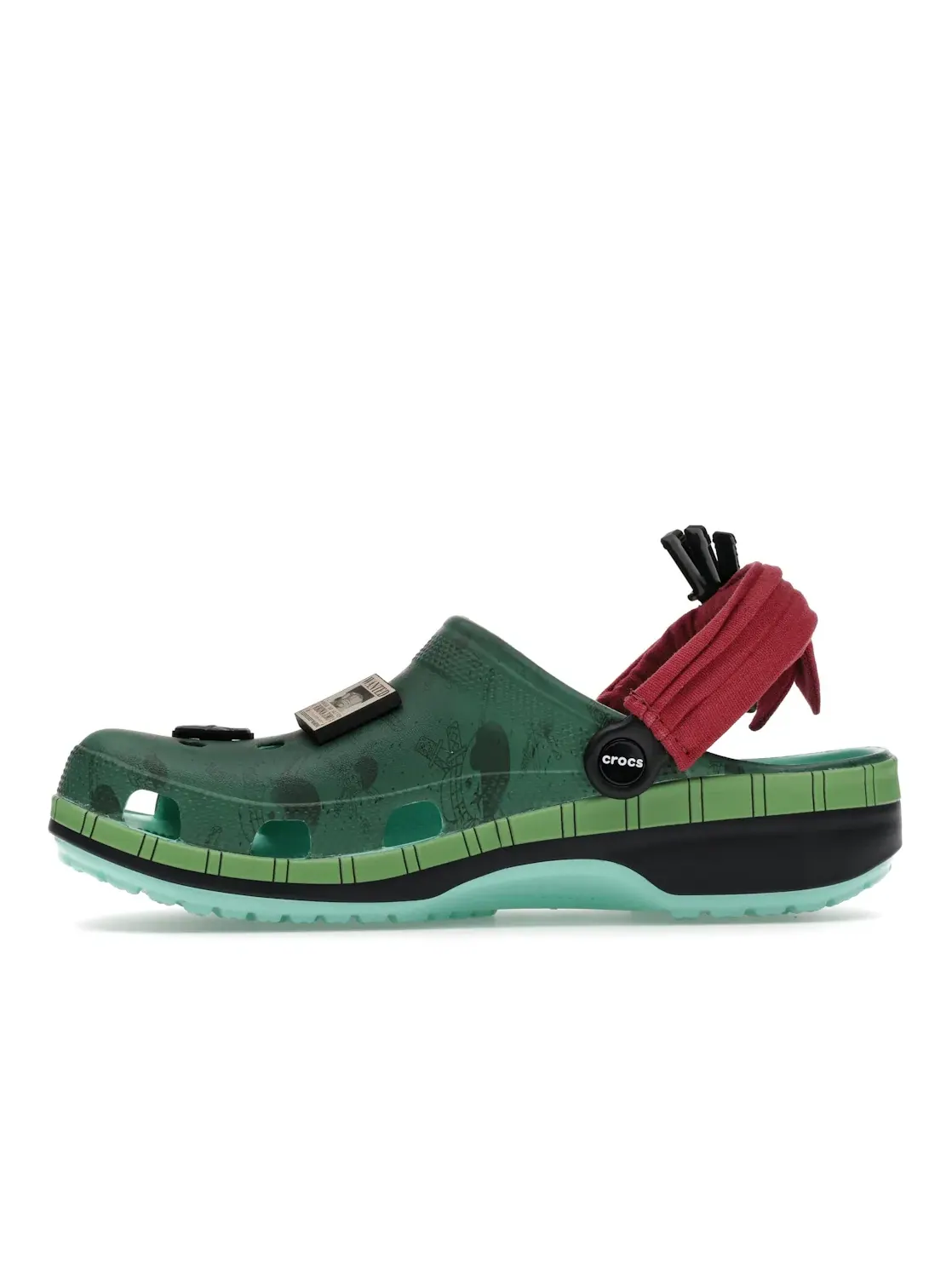 Мужские сабо с принтом Classic Clog One Piece Roronoa Zoro Crocs — изображение 3 из 4, мульти
