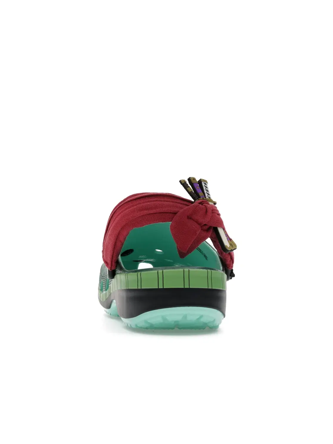 Мужские сабо с принтом Classic Clog One Piece Roronoa Zoro Crocs — изображение 4 из 4, мульти