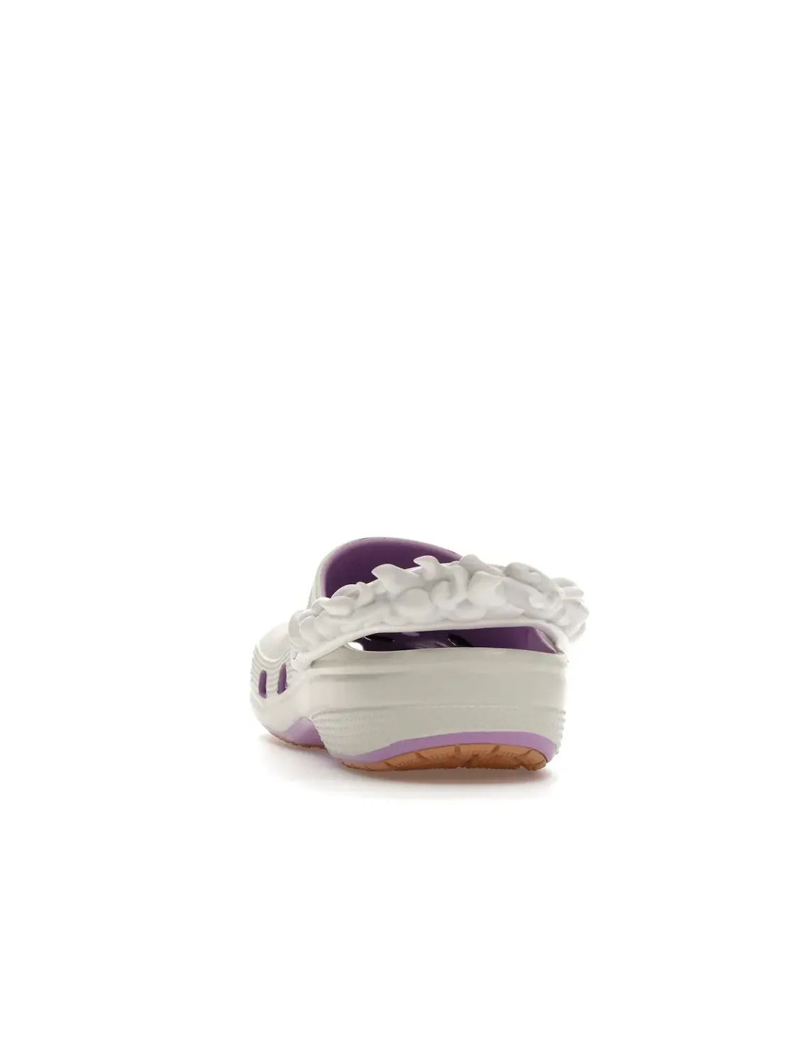 Мужские сабо Crocs Classic Clog ONE PIECE x atmos Luffy Gear 5 — изображение 4 из 4, белый/фиолетовый