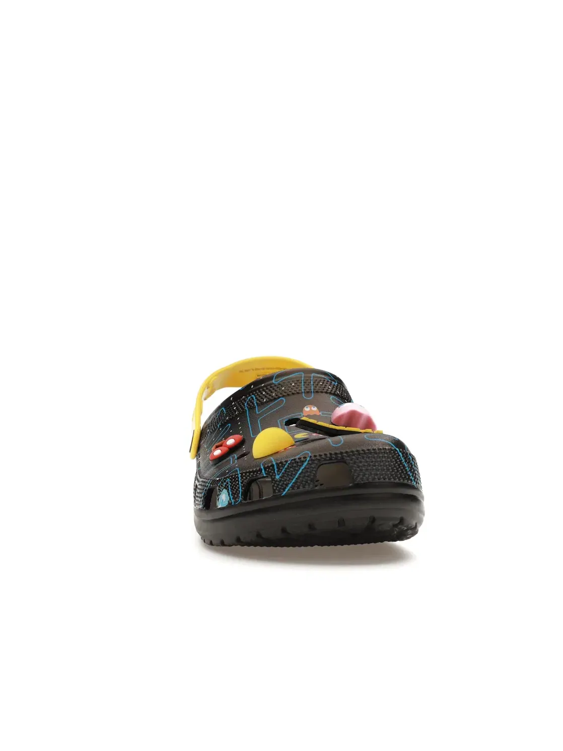 Мужские сабо с принтом Pac-Man Classic Clog Crocs — изображение 2 из 4, черный